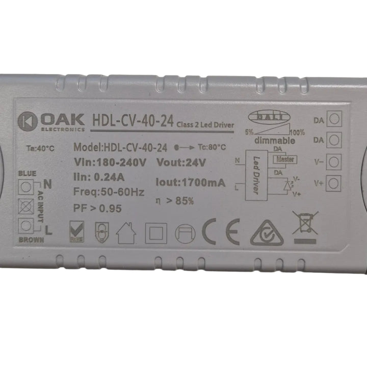 24v Dali dimmable Driver Max 40w
