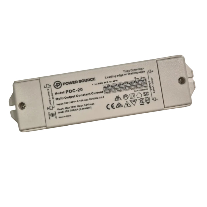 Constant Current Phase dimmable driver - Multi output 20w max