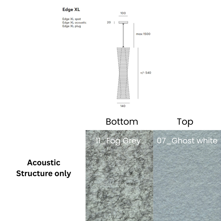 Edge Acoustic Fixture