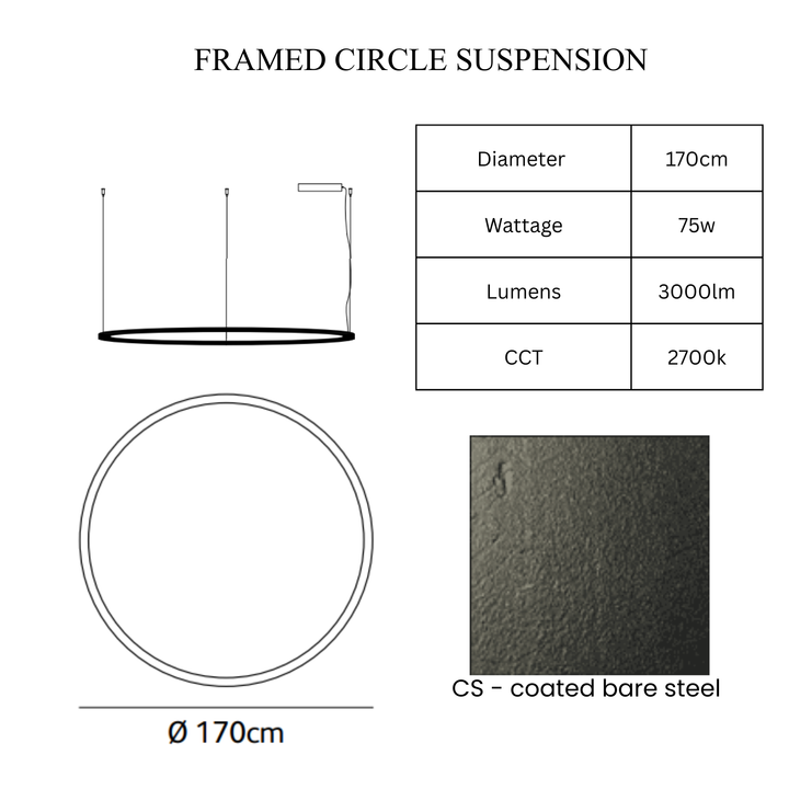 Framed Circle Suspension