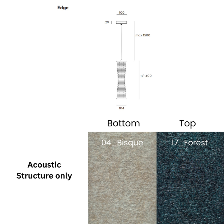 Edge Acoustic Fixture