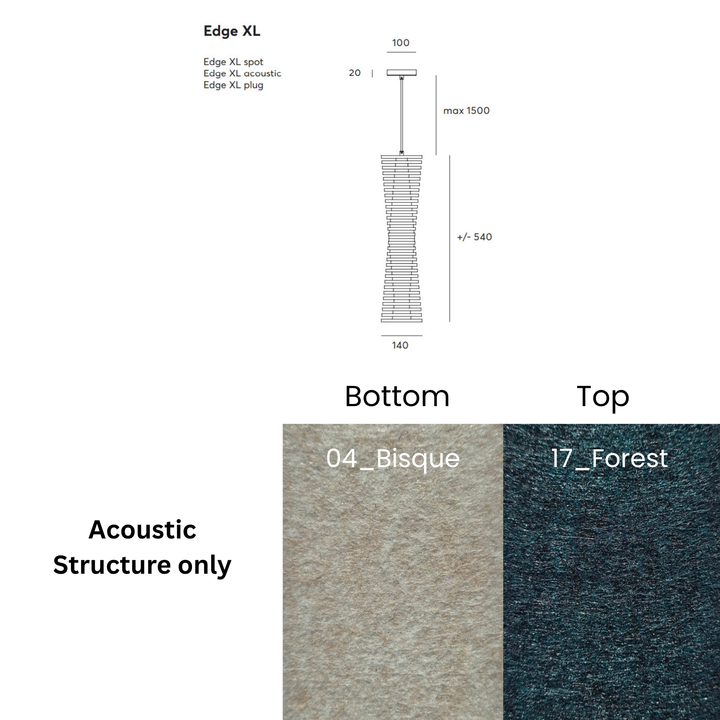 Edge Acoustic Fixture