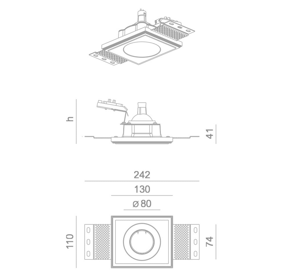 Pixo Trimless Fixed