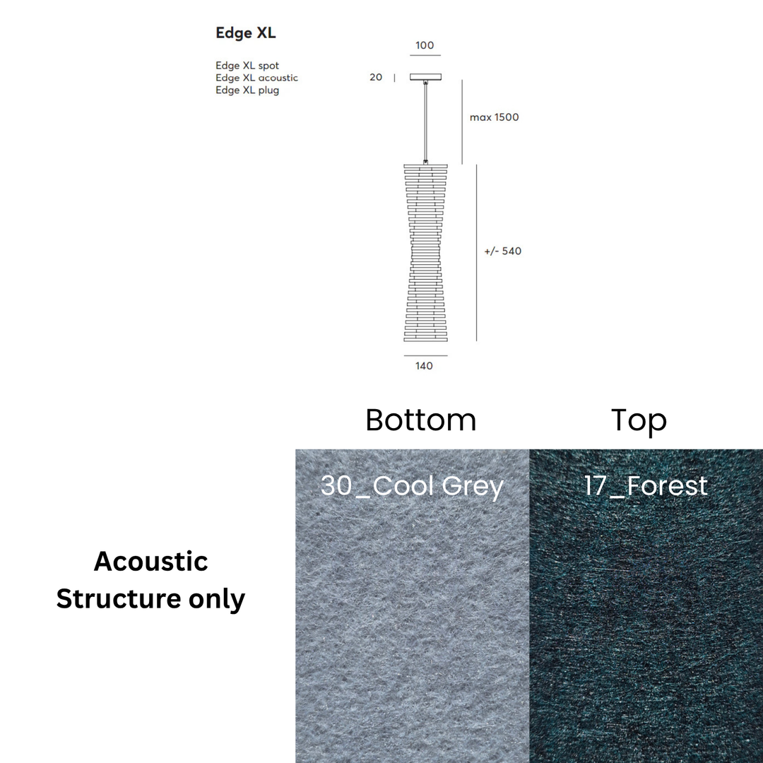 Edge Acoustic Fixture