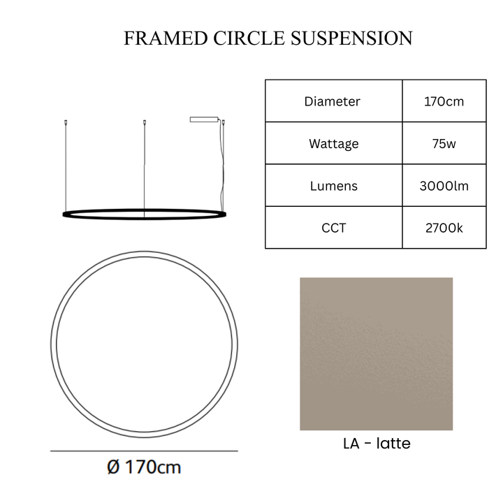 Framed Circle Suspension
