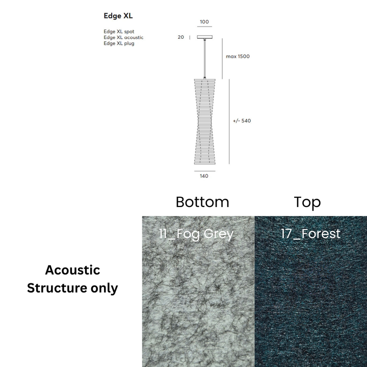 Edge Acoustic Fixture