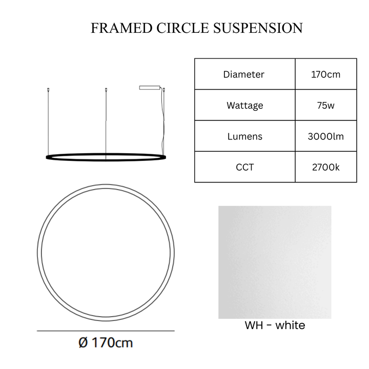 Framed Circle Suspension