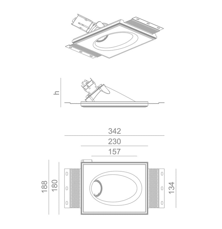 Mist Trimless Adjustable
