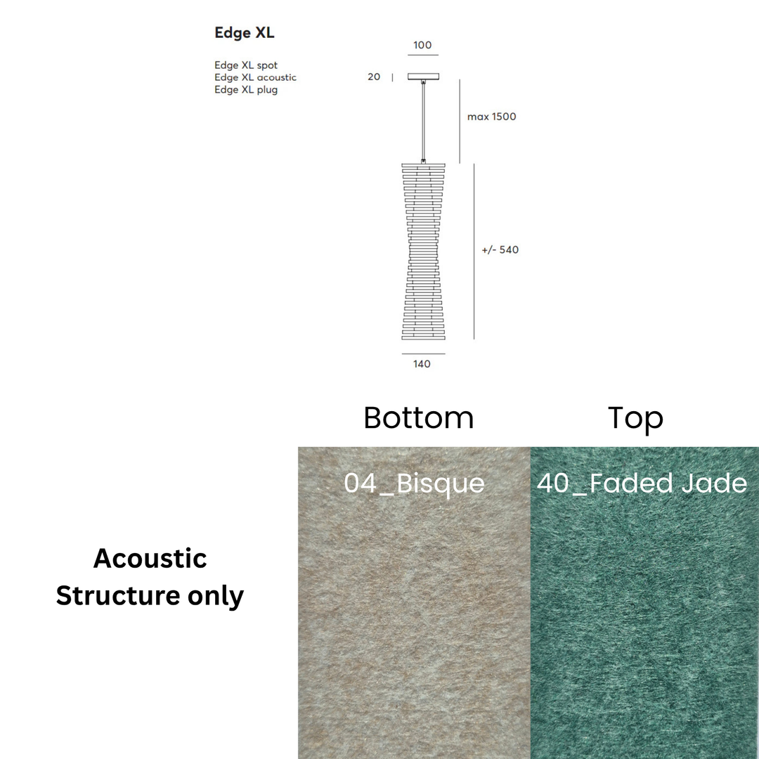 Edge Acoustic Fixture