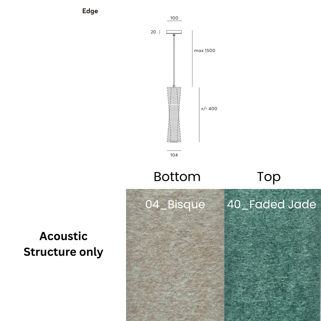 Edge Acoustic Fixture