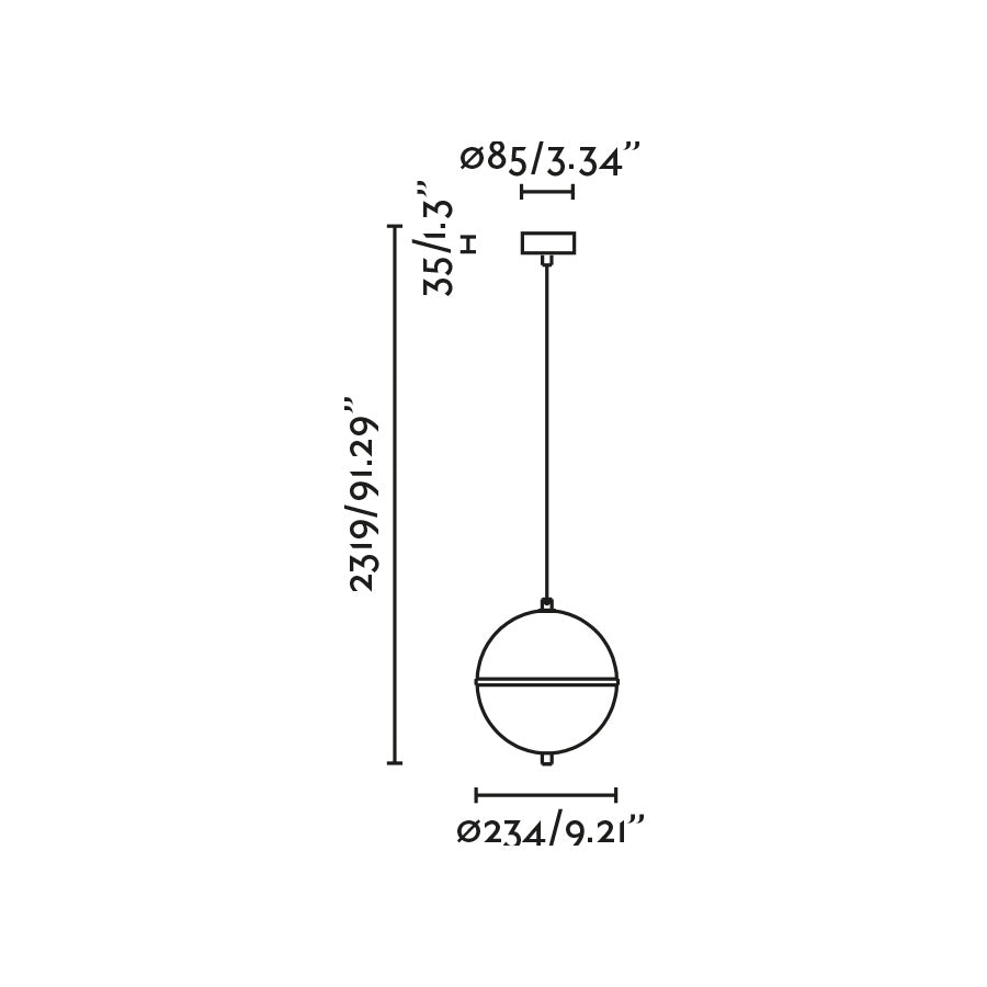 Dome Small Pendant