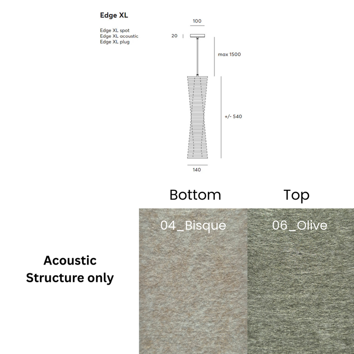 Edge Acoustic Fixture