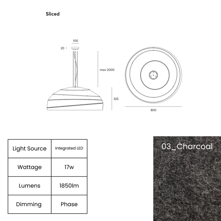 Sliced LED
