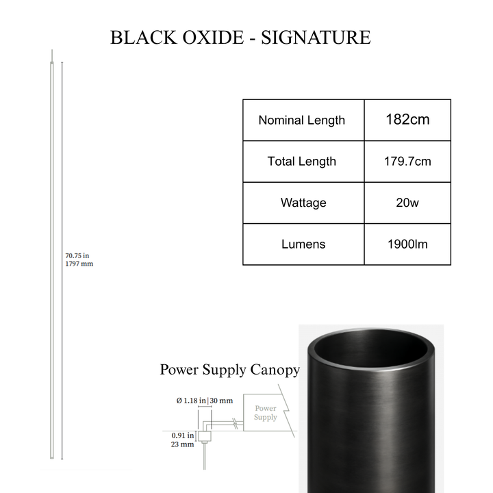 THIN Vertical Suspension Mono - Mini Canopy