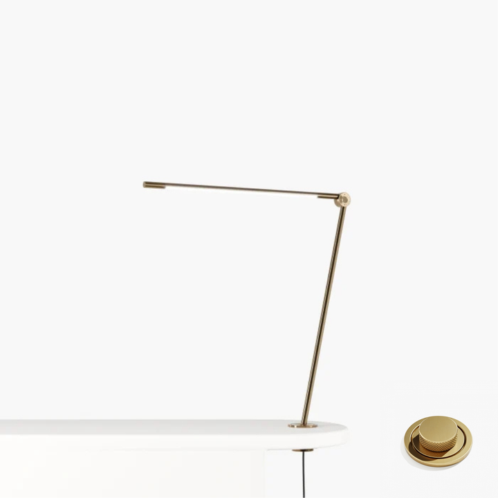 THIN Task Lamp with Desk Inset