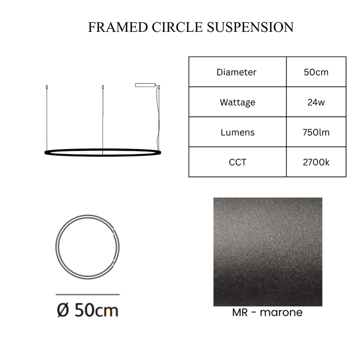 Framed Circle Suspension