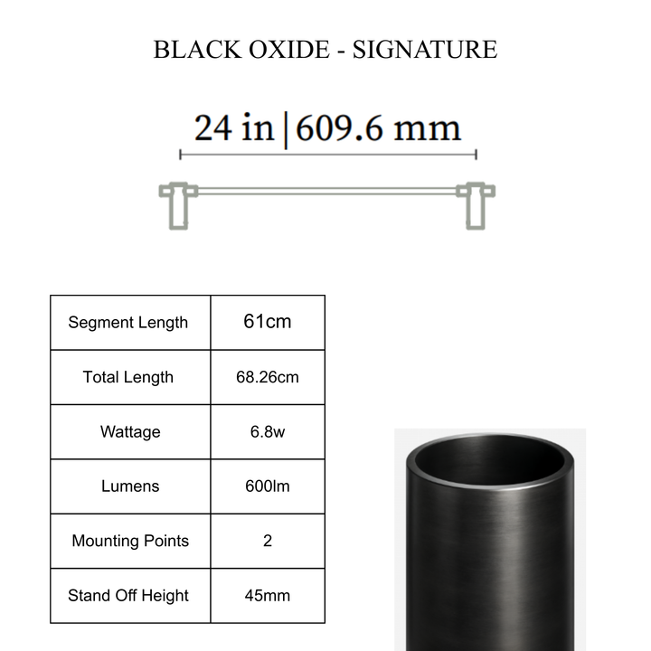 Thin Linear Surface - Short Standoff
