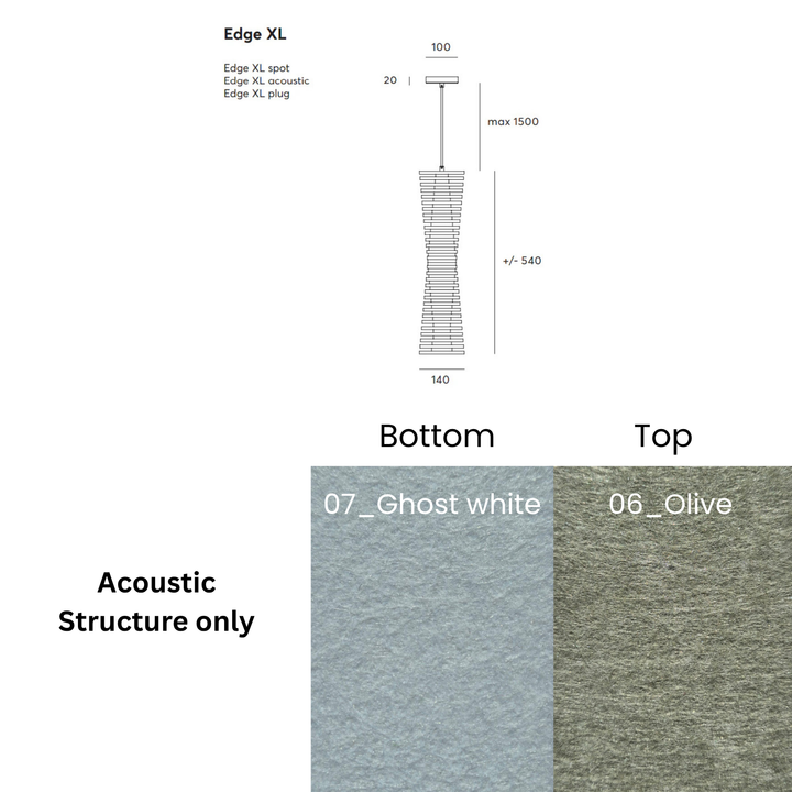Edge Acoustic Fixture
