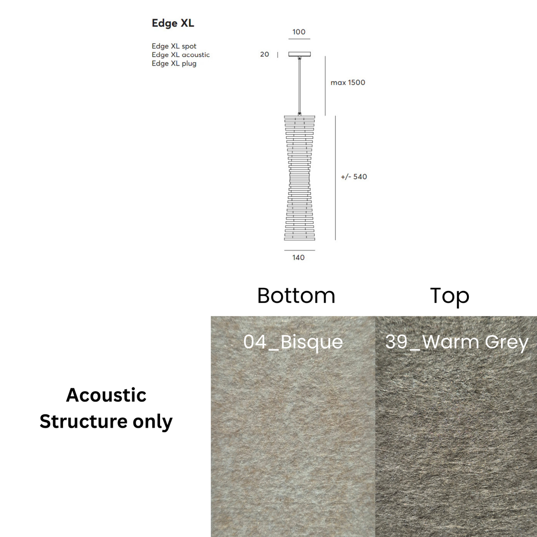 Edge Acoustic Fixture