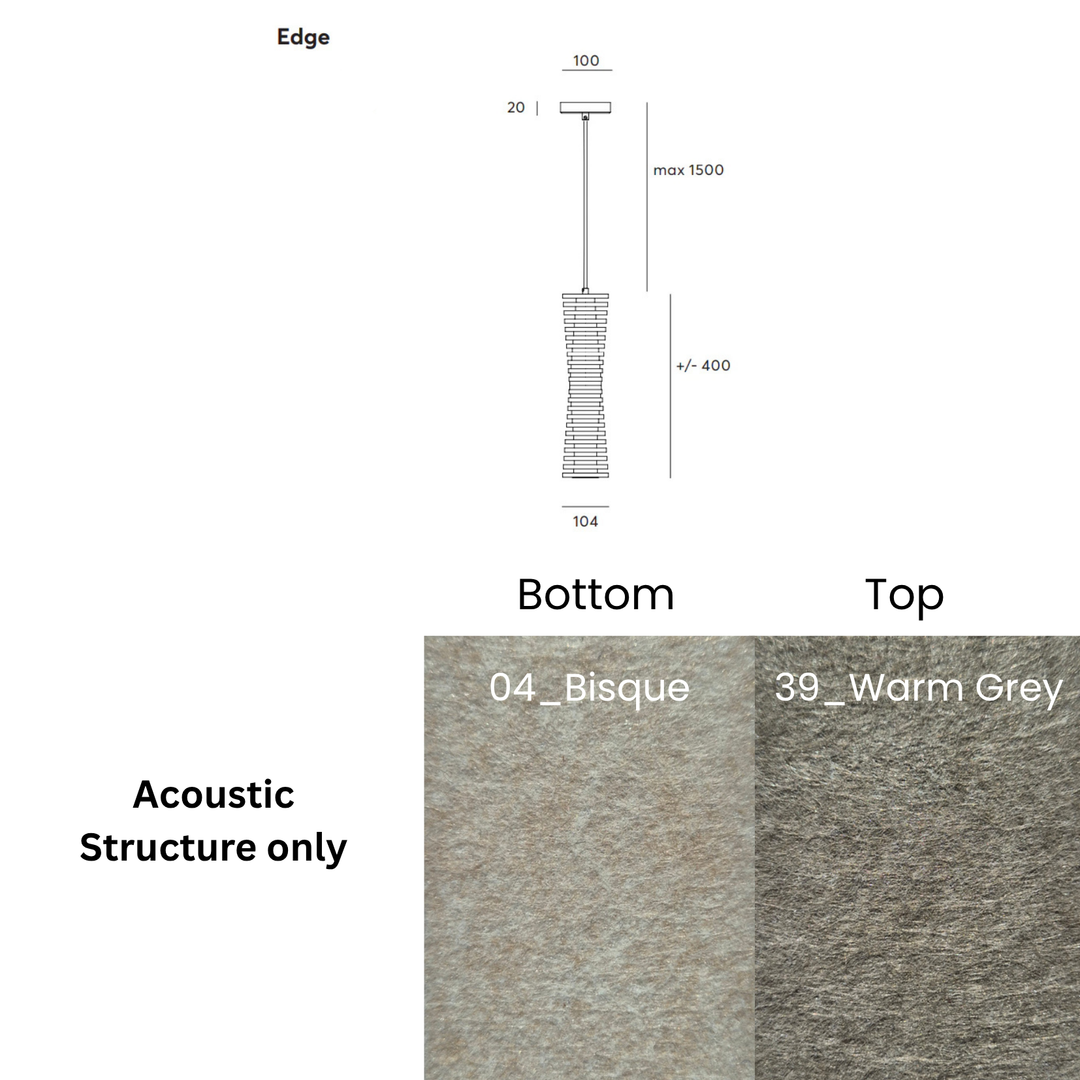 Edge Acoustic Fixture