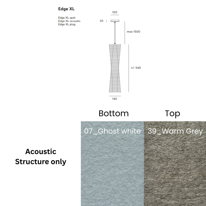 Edge Acoustic Fixture