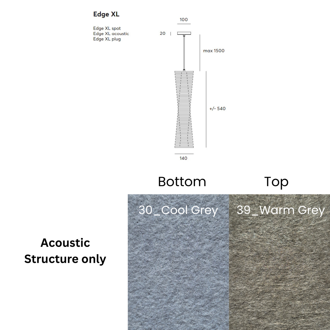 Edge Acoustic Fixture