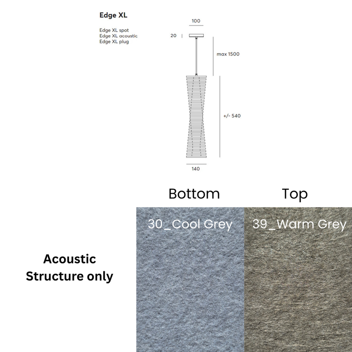 Edge Acoustic Fixture
