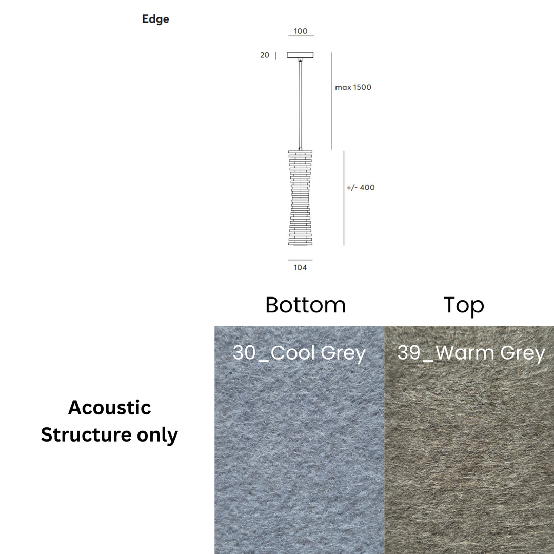 Edge Acoustic Fixture