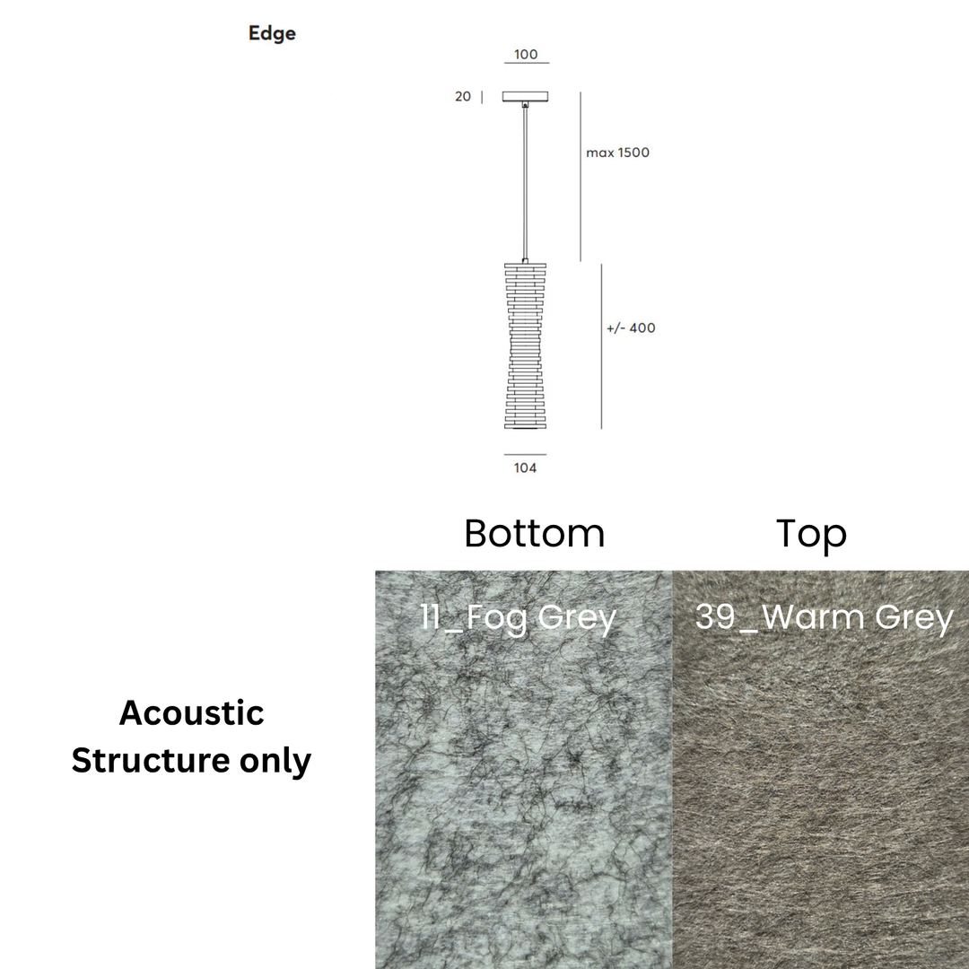 Edge Acoustic Fixture