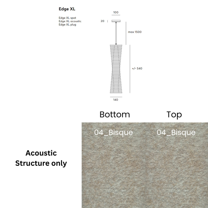 Edge Acoustic Fixture