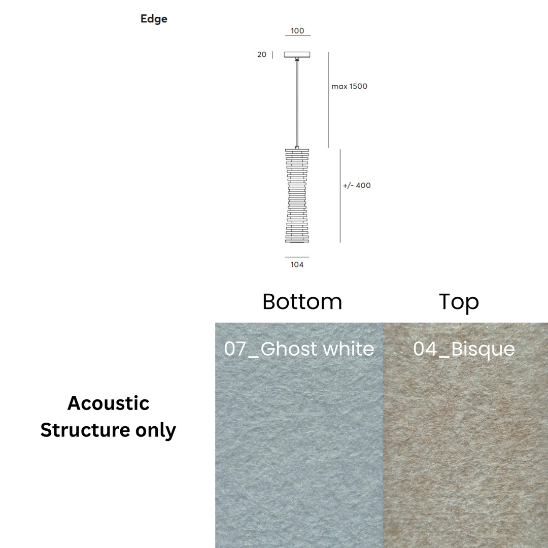 Edge Acoustic Fixture
