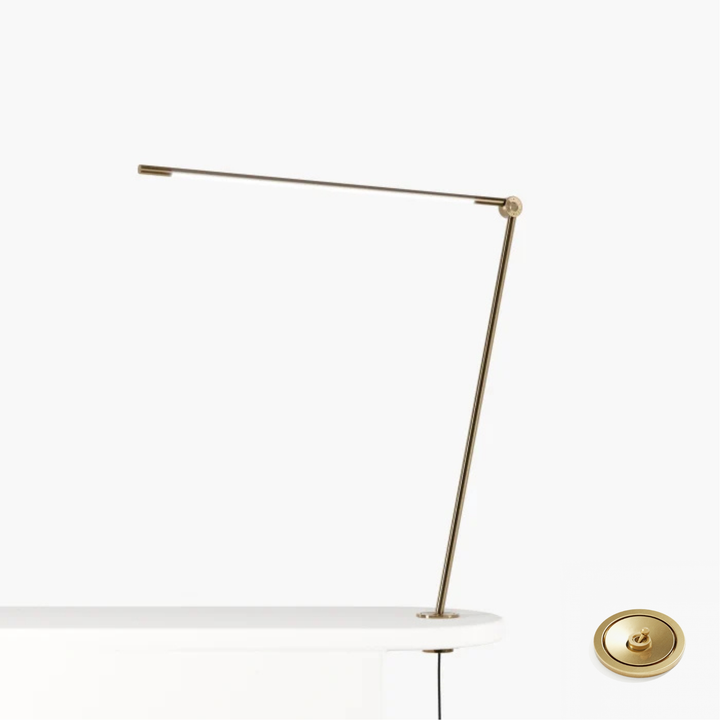 THIN Task Lamp with Desk Inset