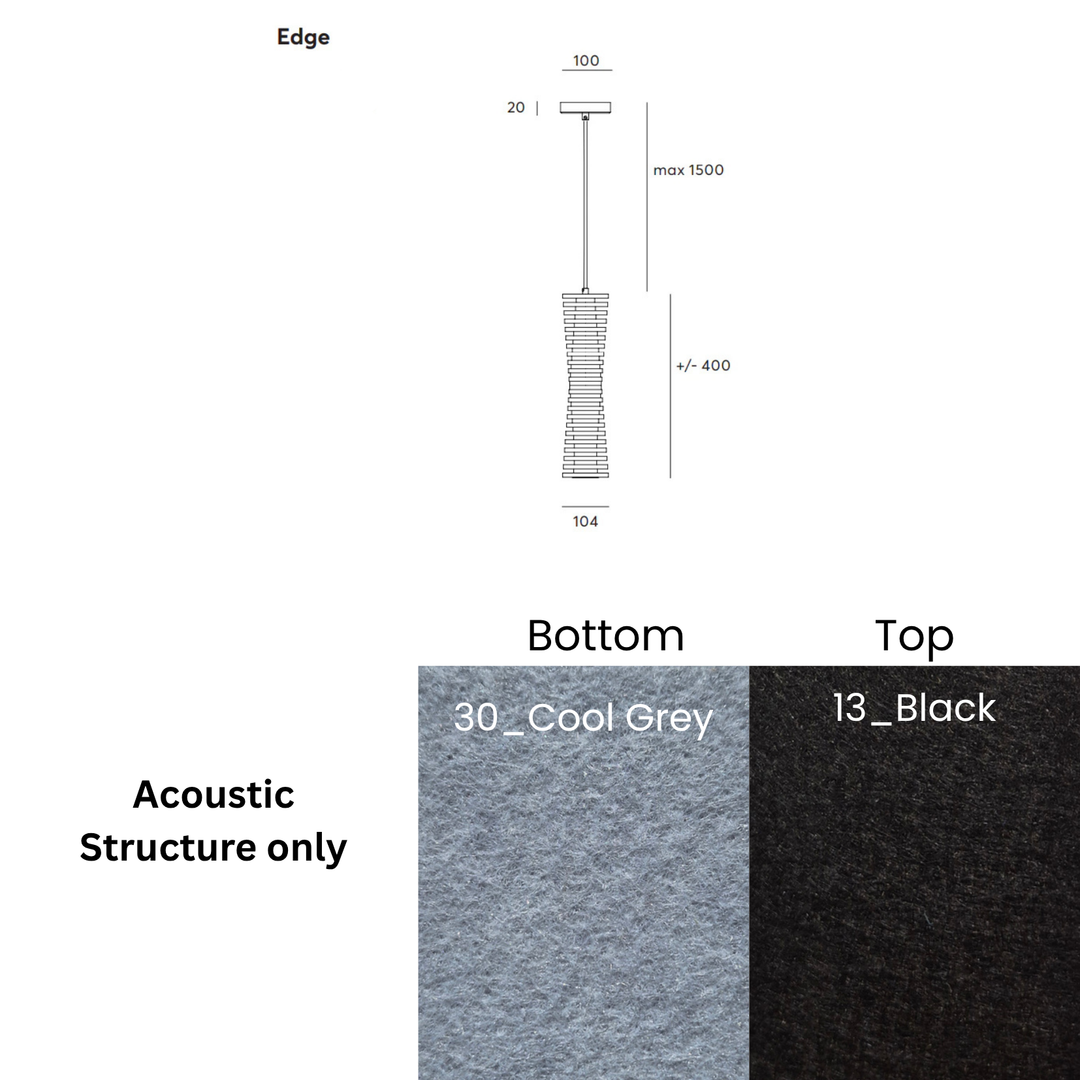 Edge Acoustic Fixture