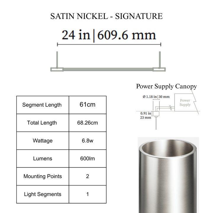 THIN Linear Suspension - Mini Canopy