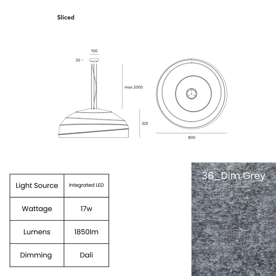 Sliced LED