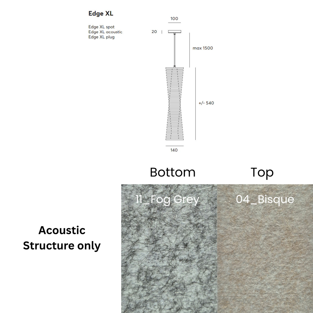 Edge Acoustic Fixture