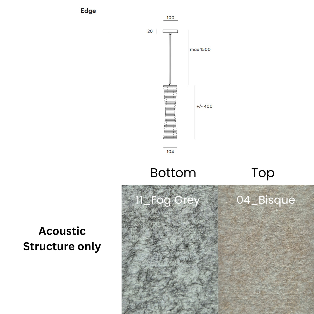 Edge Acoustic Fixture