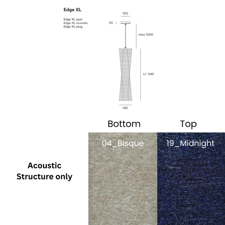 Edge Acoustic Fixture