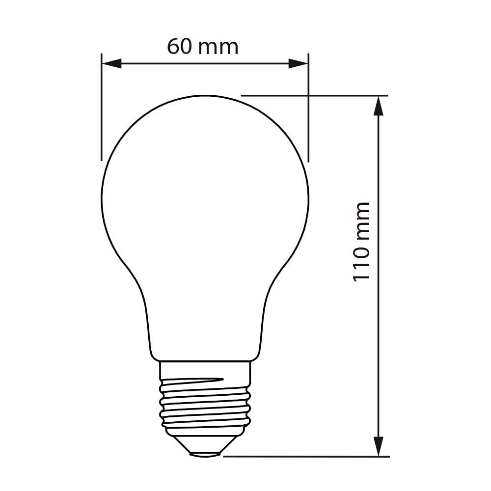 10.5w Dimmable E27 2700k