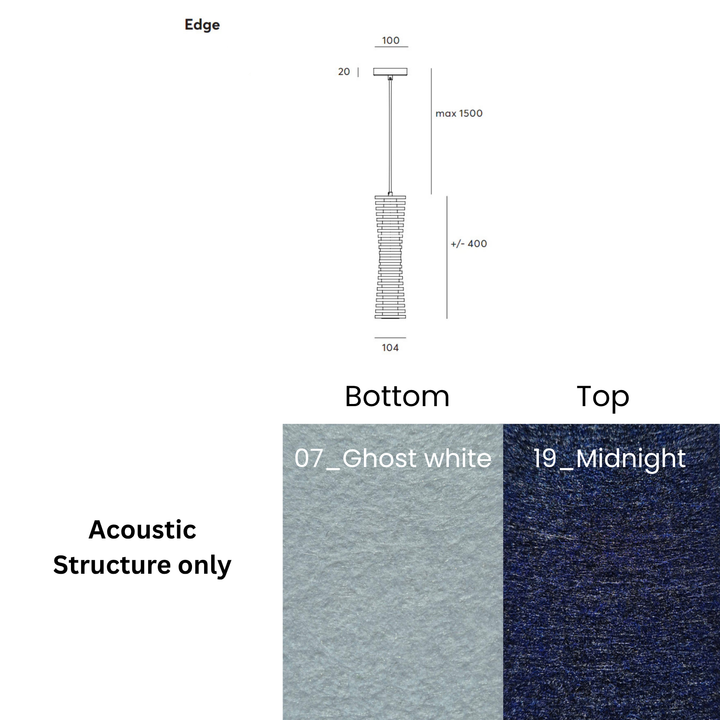 Edge Acoustic Fixture
