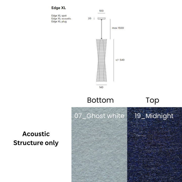 Edge Acoustic Fixture