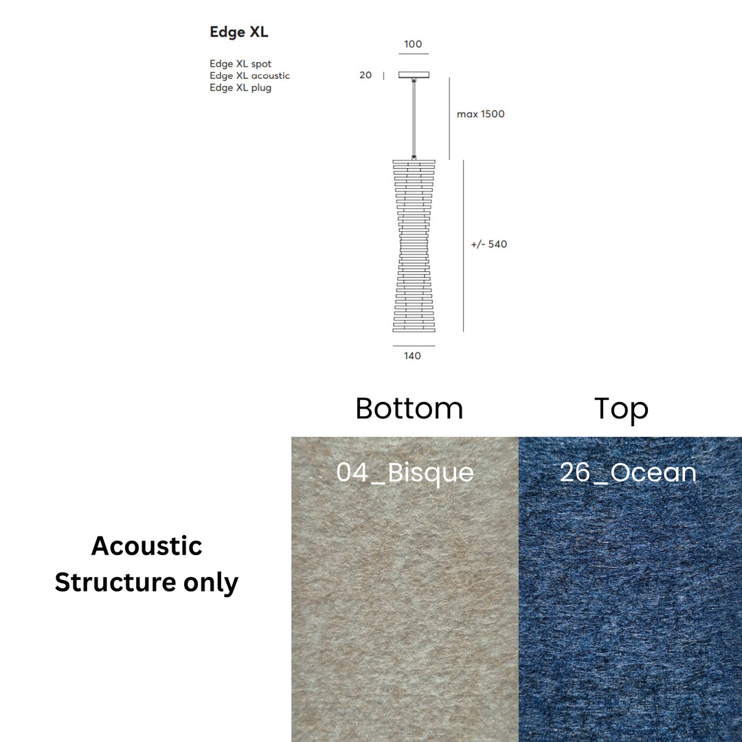Edge Acoustic Fixture