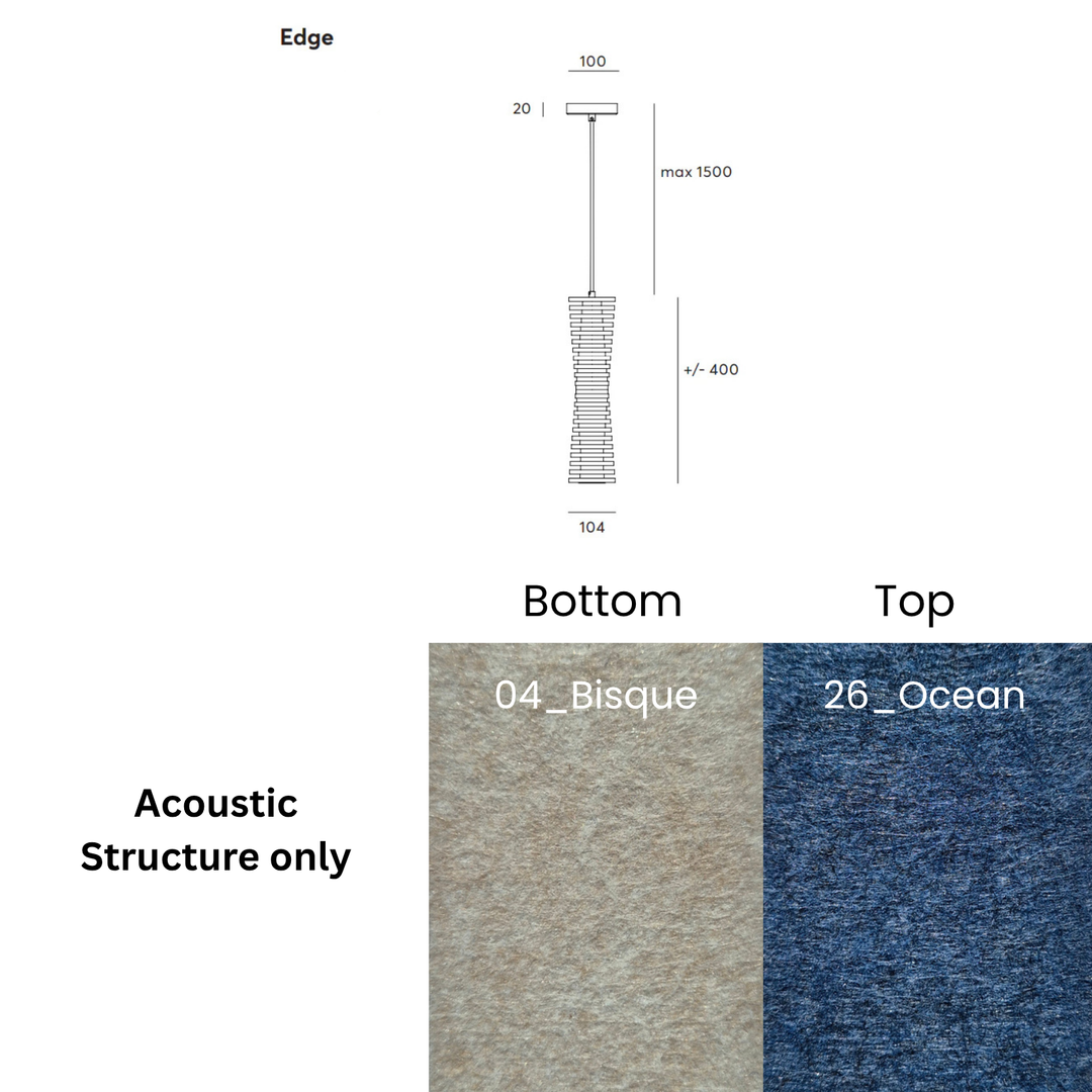 Edge Acoustic Fixture