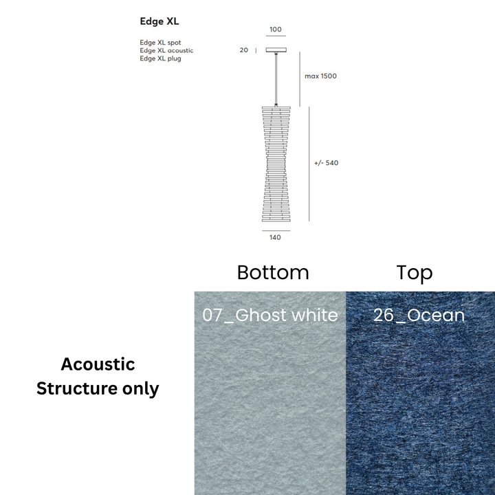 Edge Acoustic Fixture