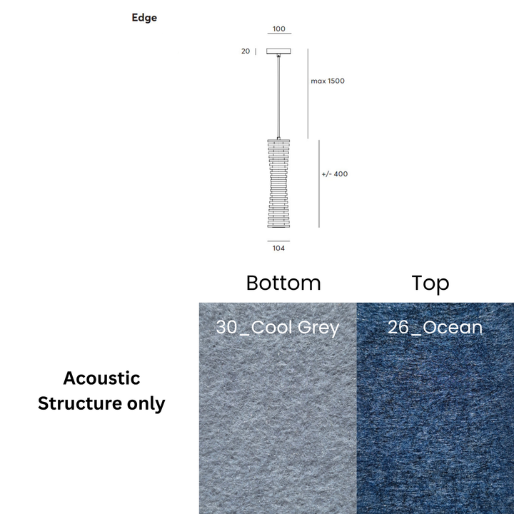 Edge Acoustic Fixture