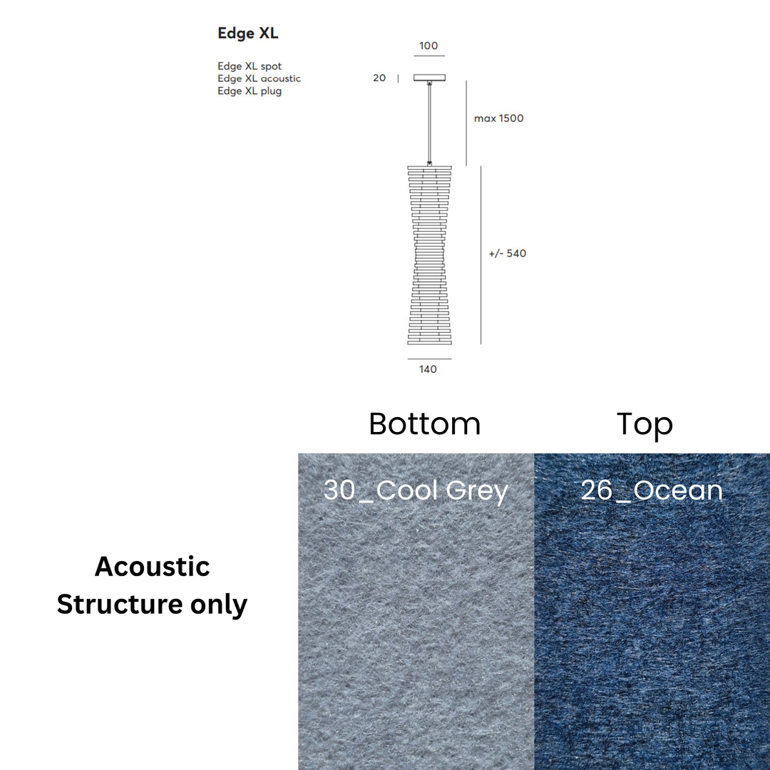 Edge Acoustic Fixture