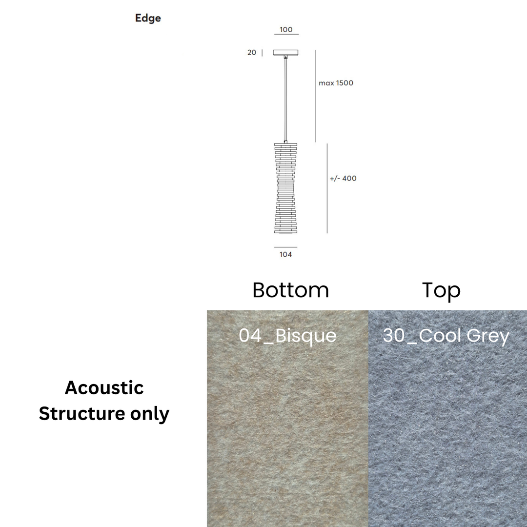Edge Acoustic Fixture