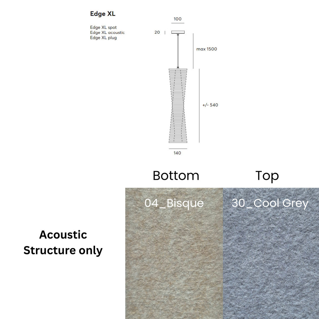 Edge Acoustic Fixture