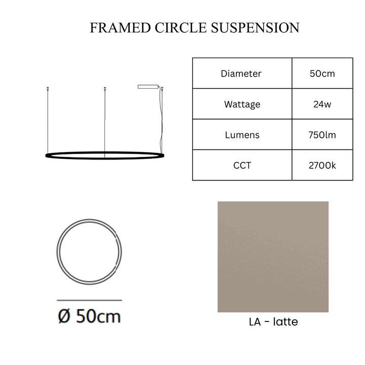 Framed Circle Suspension