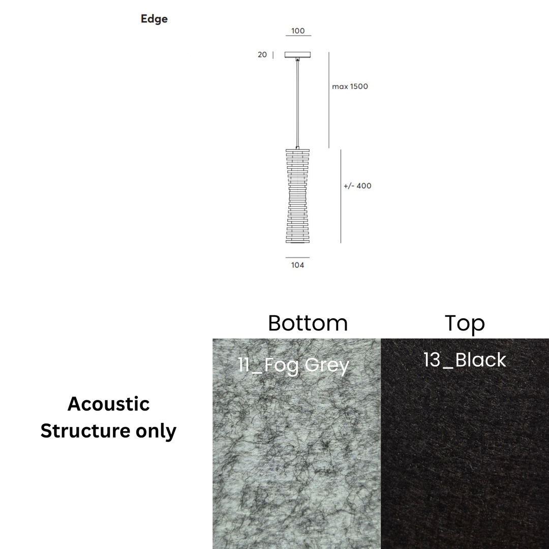 Edge Acoustic Fixture